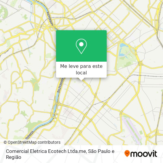 Comercial Eletrica Ecotech Ltda.me mapa