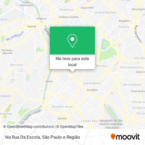 Na Rua Da Escola mapa