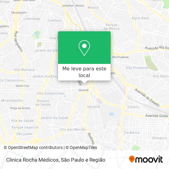 Clinica Rocha Médicos mapa
