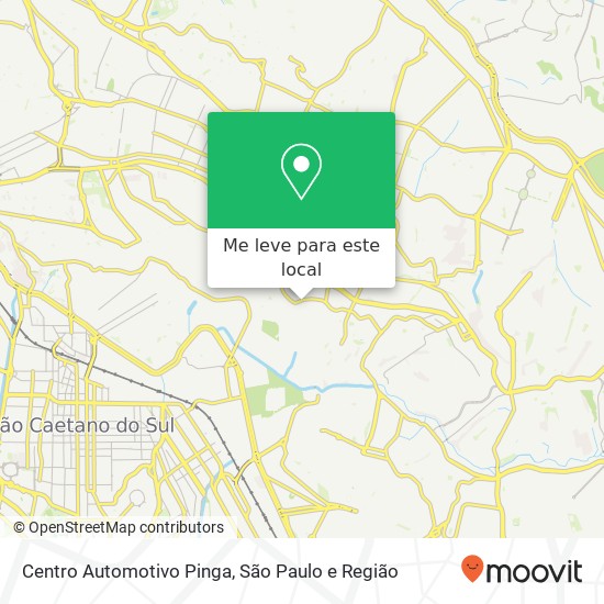 Centro Automotivo Pinga mapa