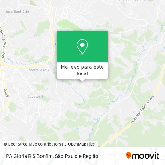 PA Gloria R S Bonfim mapa
