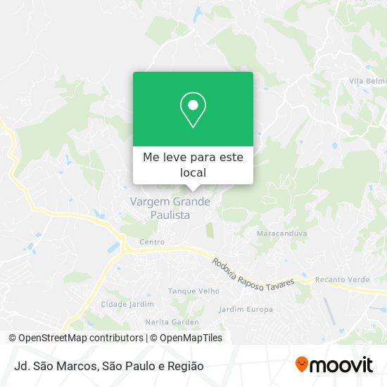 Jd. São Marcos mapa