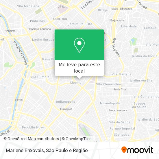 Marlene Enxovais mapa