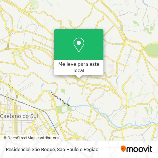 Residencial São Roque mapa