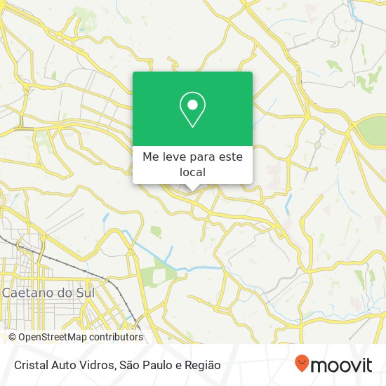 Cristal Auto Vidros mapa