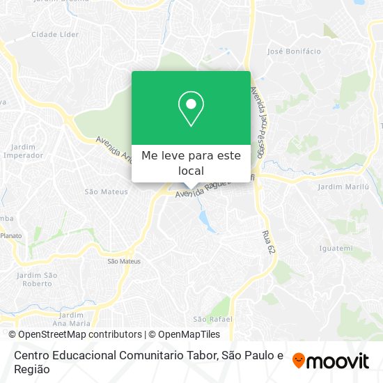 Centro Educacional Comunitario Tabor mapa