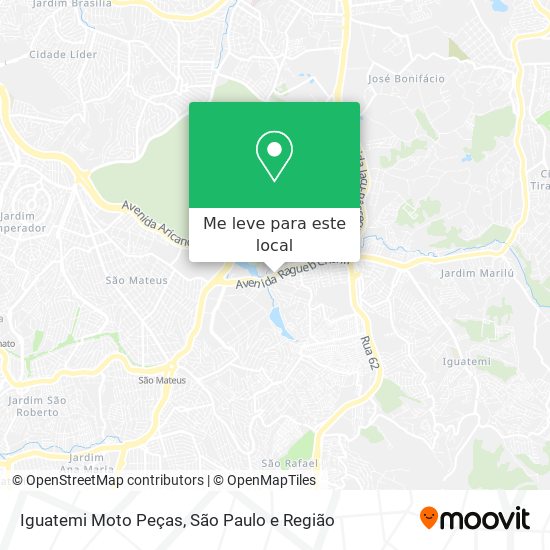 Iguatemi Moto Peças mapa