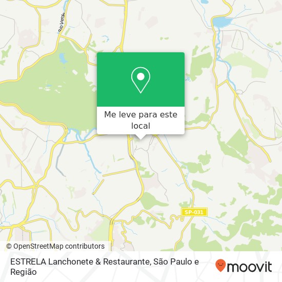 ESTRELA Lanchonete & Restaurante mapa