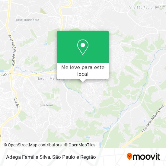 Adega Familia Silva mapa