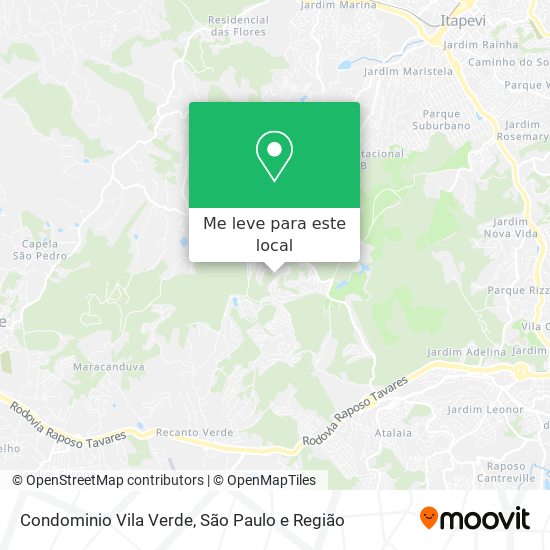 Condominio Vila Verde mapa