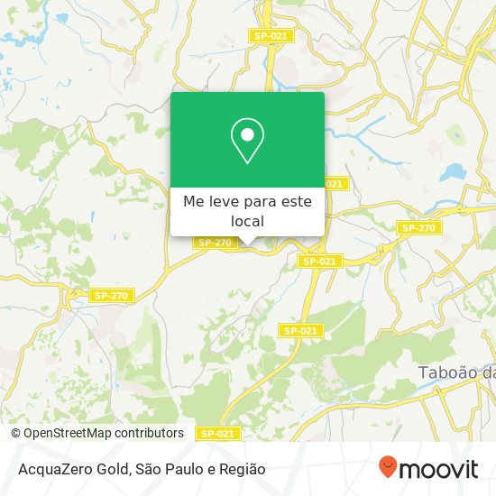 AcquaZero Gold mapa