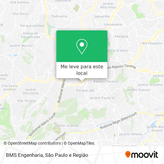BMS Engenharia mapa