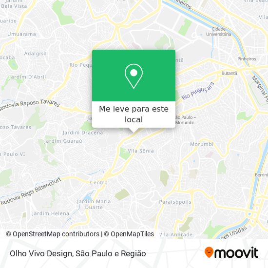 Olho Vivo Design mapa