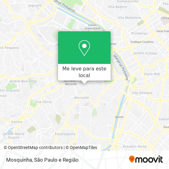 Mosquinha mapa