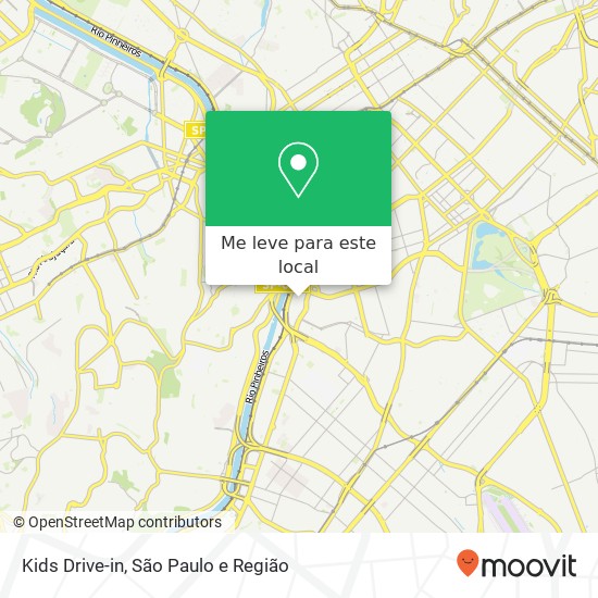 Kids Drive-in mapa