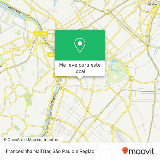 Francesinha Nail Bar mapa
