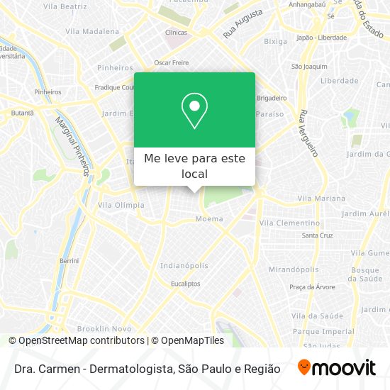 Dra. Carmen - Dermatologista mapa