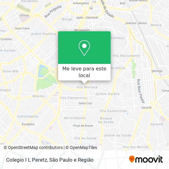Colegio I L Peretz mapa