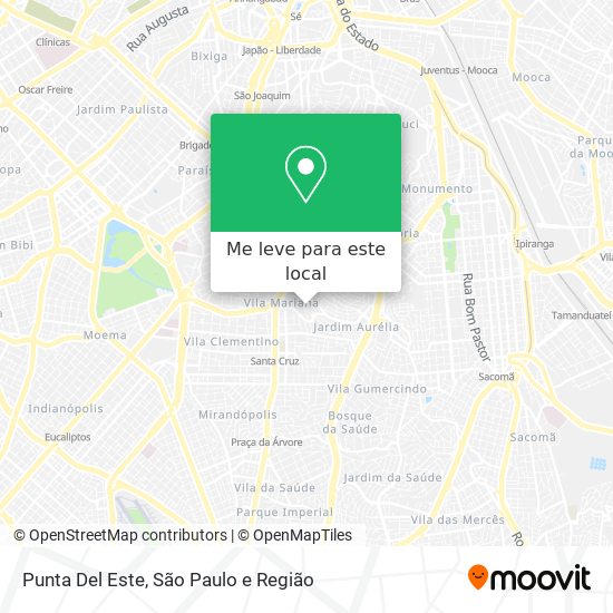 Punta Del Este mapa