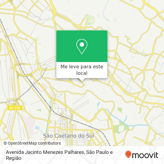 Avenida Jacinto Menezes Palhares mapa