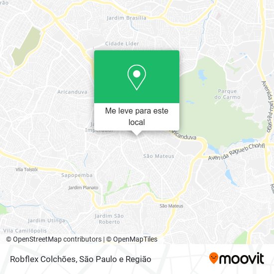 Robflex Colchões mapa