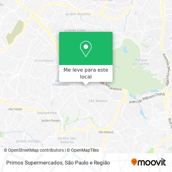 Primos Supermercados mapa