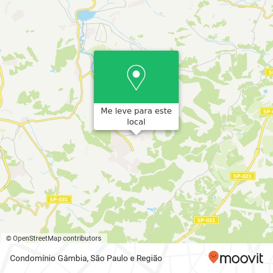 Condomínio Gâmbia mapa