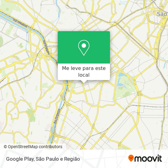 Google Play mapa