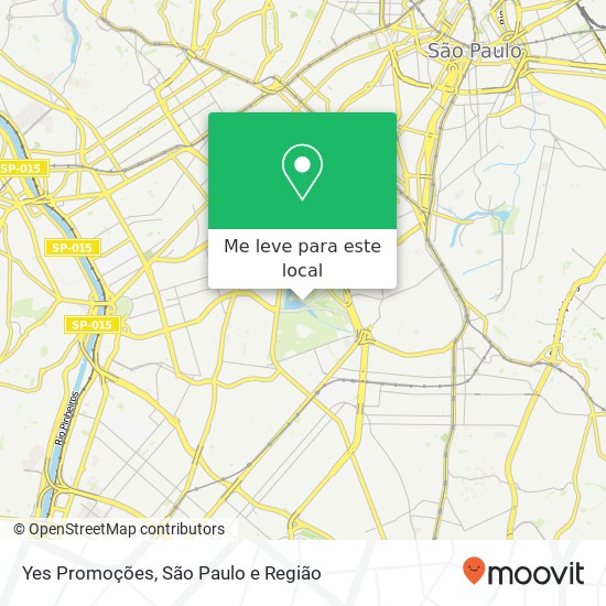 Yes Promoções mapa