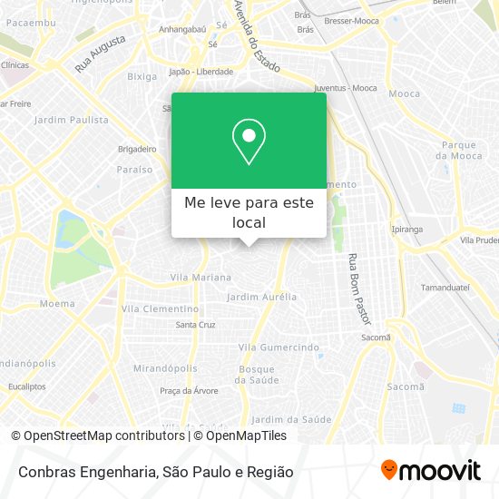 Conbras Engenharia mapa