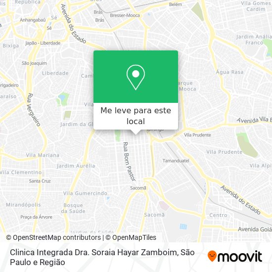 Clinica Integrada Dra. Soraia Hayar Zamboim mapa