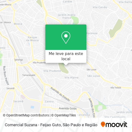 Comercial Suzana - Feijao Guto mapa