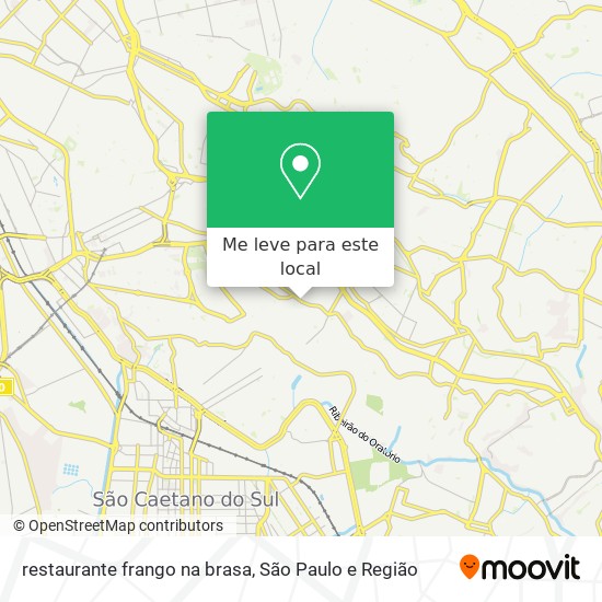 restaurante frango na brasa mapa