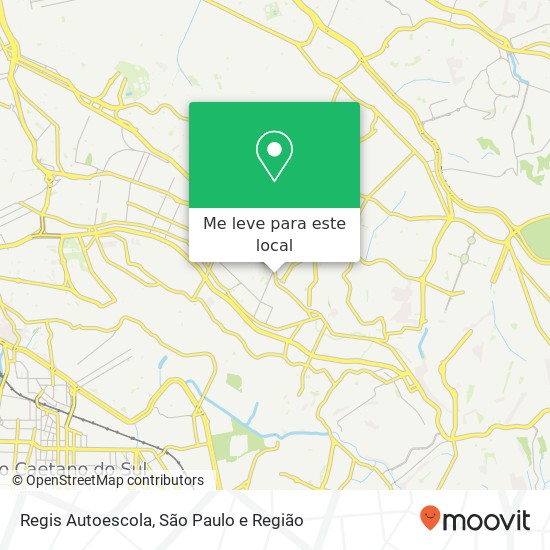 Regis Autoescola mapa