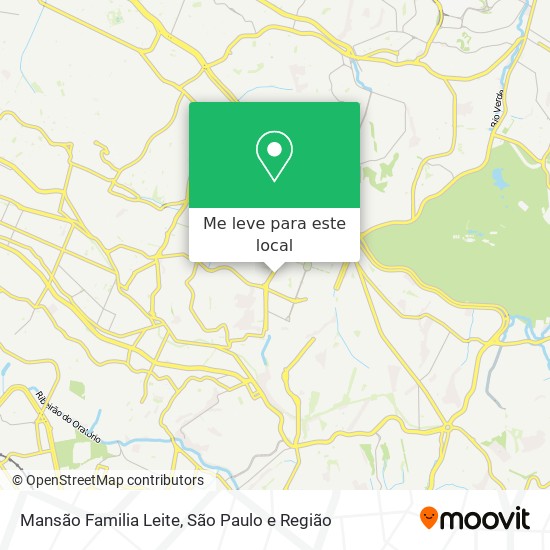 Mansão Familia Leite mapa