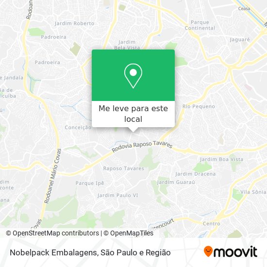 Nobelpack Embalagens mapa