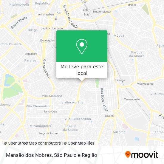 Mansão dos Nobres mapa