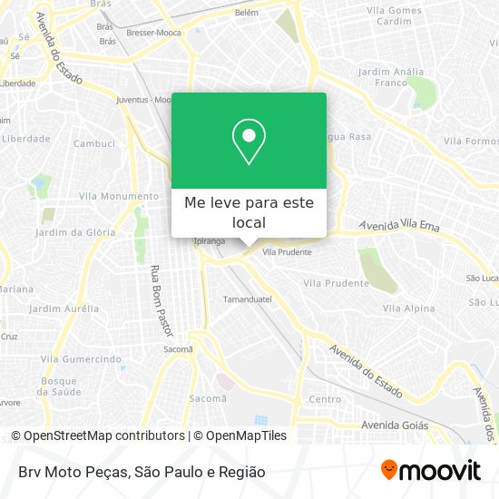 Brv Moto Peças mapa