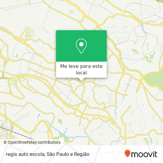 regis auto escola mapa