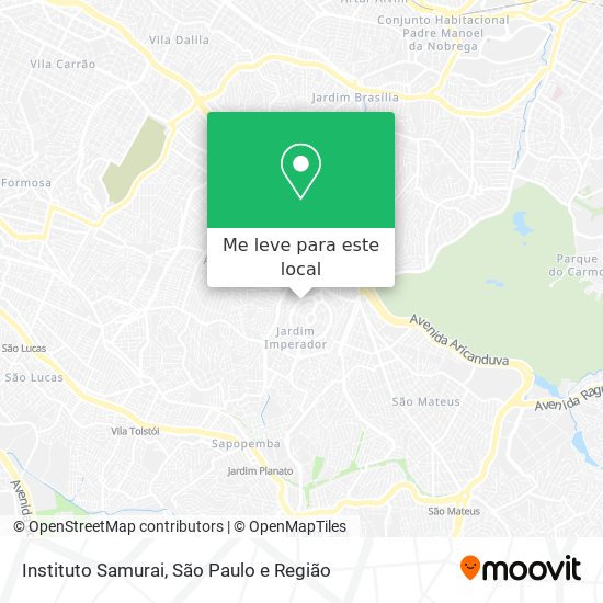 Instituto Samurai mapa