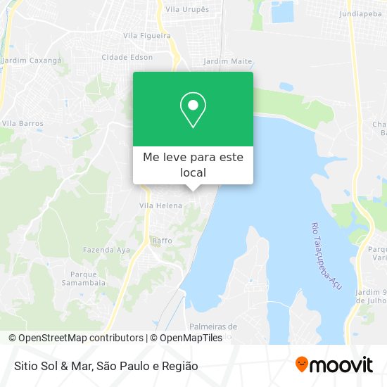 Sitio Sol & Mar mapa