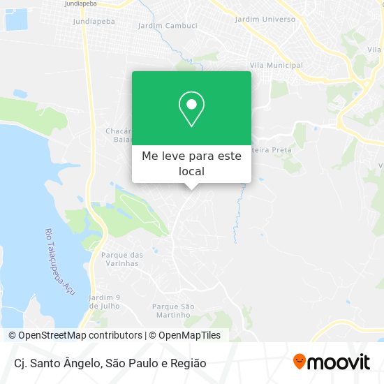 Cj. Santo Ângelo mapa