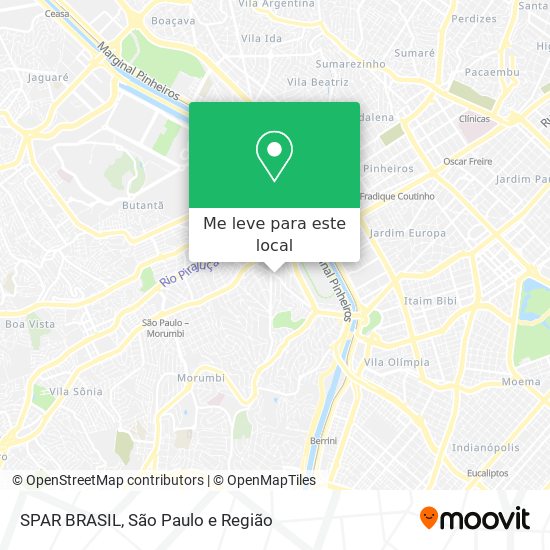 SPAR BRASIL mapa