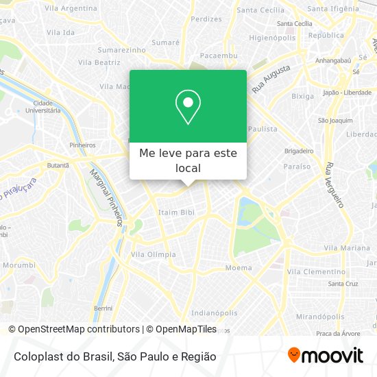 Coloplast do Brasil mapa