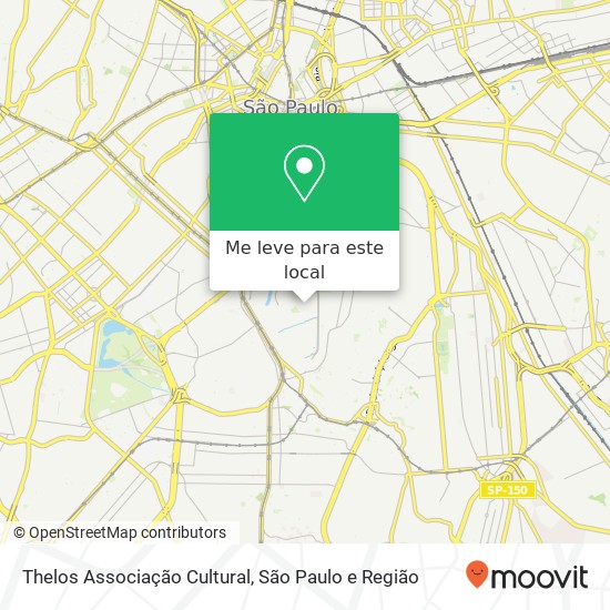 Thelos Associação Cultural mapa