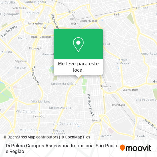 Di Palma Campos Assessoria Imobiliária mapa