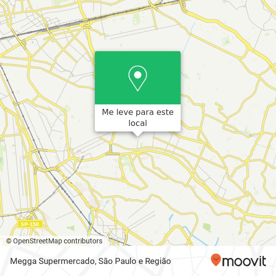 Megga Supermercado mapa