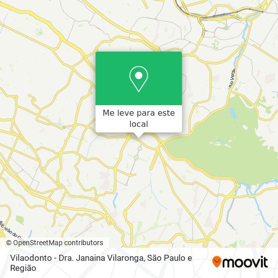 Vilaodonto - Dra. Janaina Vilaronga mapa