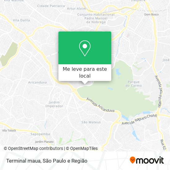 Terminal maua mapa