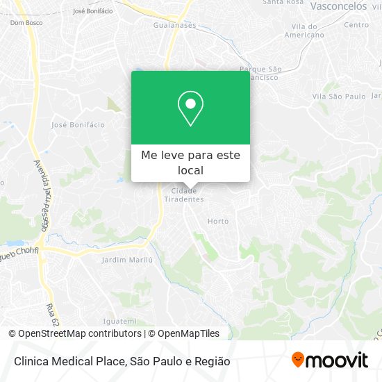 Clinica Medical Place mapa